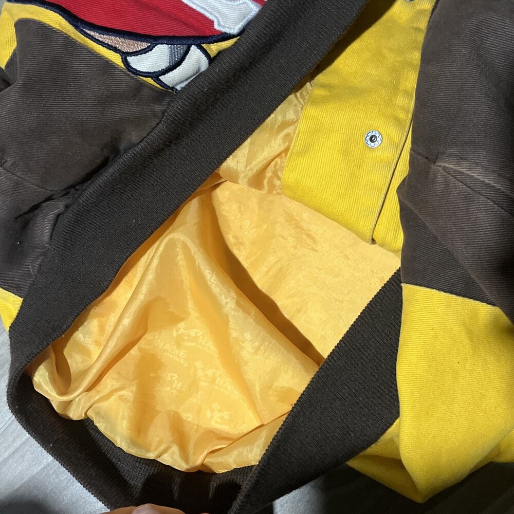 Chase Authentics M&M’s Jacket Yellow/Brown Size 3… - image 7